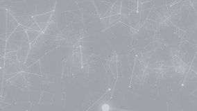 Animation of network of connections over white background. global connections, business, digital interface, technology and networking concept digitally generated video. - Powered by Shutterstock - Get 15% off with code: PIKWIZARD15