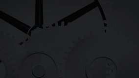 Animation of mathematical equations over cogs on white background. Global technology, computing and digital interface concept digitally generated video. - Powered by Shutterstock - Get 15% off with code: PIKWIZARD15