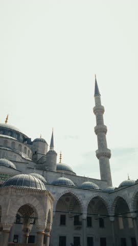 Blue Mosque In Istanbul In All Its Majesty