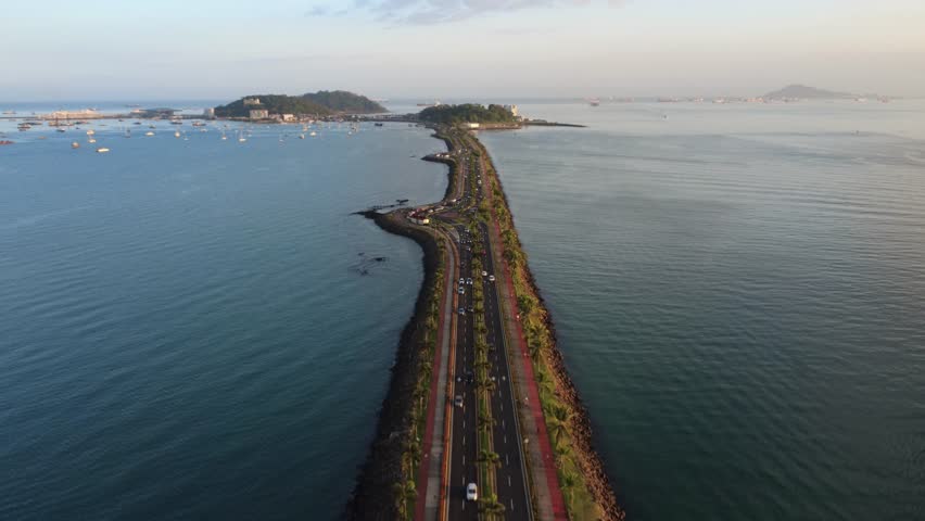 Aerial view of Panama