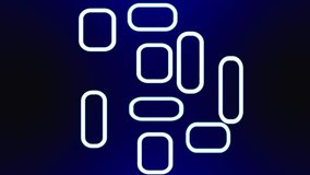 Abstract 3D corporate background with blue and red geometric blocks. Modern futuristic technology animation with clean minimal design. Perfect for business presentations, digital technology projects, corporate branding, data visualization, finance, innovation, and professional motion graphics. Seamless loop, high quality 4K resolution. - Powered by Shutterstock - Get 15% off with code: PIKWIZARD15