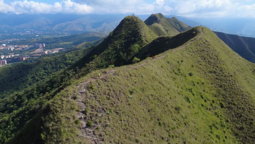 Stunning Aerial View of Mountainous Landscape