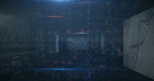 Animation of cyber attack warning over data processing. global technology and data processing concept digitally generated video. - Powered by Shutterstock - Get 15% off with code: PIKWIZARD15