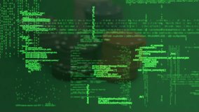 Animation of data processing over casino chips. global business, finance, gambling and data processing concept digitally generated video. - Powered by Shutterstock - Get 15% off with code: PIKWIZARD15