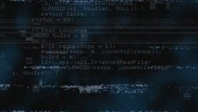 Animation of network of digital icons over data processing against blue background. Computer interface and business technology concept - Powered by Shutterstock - Get 15% off with code: PIKWIZARD15