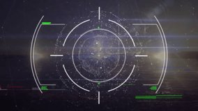 Animation of scope scanning over silhouette of diverse data scope scanning. Global connections networks and digital interface concept digitally generated video. - Powered by Shutterstock - Get 15% off with code: PIKWIZARD15