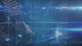 Animation of data processing and statistics over screens. global computing, connections and data processing concept digitally generated video. - Powered by Shutterstock - Get 15% off with code: PIKWIZARD15