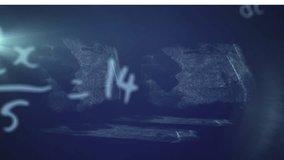 Animation of graph over navy background with math formulas. digital interface, math, technology and communication concept digitally generated video. - Powered by Shutterstock - Get 15% off with code: PIKWIZARD15