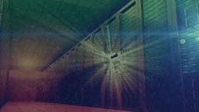 Animation of data processing over world map against computer server room. Global networking and business data storage technology concept - Powered by Shutterstock - Get 15% off with code: PIKWIZARD15