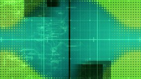 Animation of thank you text over retro speech bubble and rows of dots pattern on green background. Video game interface and technology concept - Powered by Shutterstock - Get 15% off with code: PIKWIZARD15