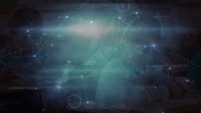 Animation of data processing over diverse schoolchildren. Global education and digital interface concept digitally generated video. - Powered by Shutterstock - Get 15% off with code: PIKWIZARD15