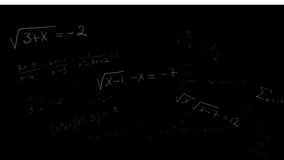 Animation of red shapes over black background with math formulas. digital interface, math, technology and communication concept digitally generated video. - Powered by Shutterstock - Get 15% off with code: PIKWIZARD15