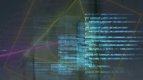 Animation of data processing and media icons over cityscape. Global finance economy technology and digital interface concept digitally generated video. - Powered by Shutterstock - Get 15% off with code: PIKWIZARD15