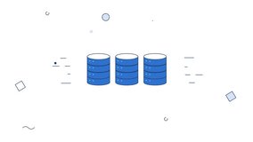 Cloud storage with RAID data system, backup and data redundancy technology concept animation - Powered by Shutterstock - Get 15% off with code: PIKWIZARD15