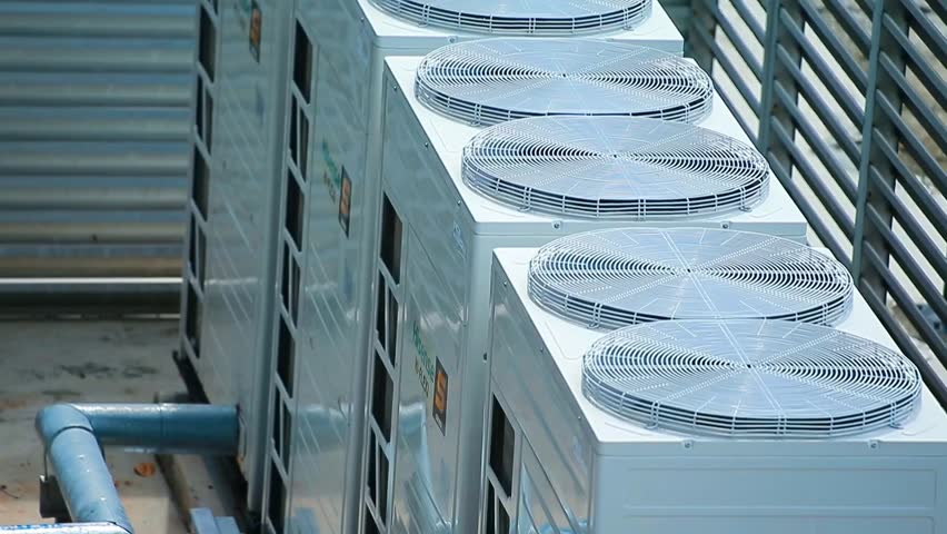 Industrial large air conditioning fans on function