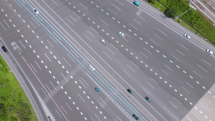 Incheon International Airport Tollgate Aerial View of Incheon International Airport Expressway