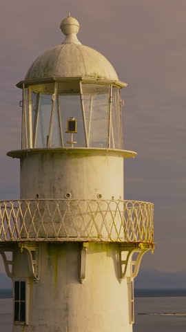 Paranagua City, Parana, Brazil - January 18, 2026. Island Lighthouse Clear Water Tropical Escape