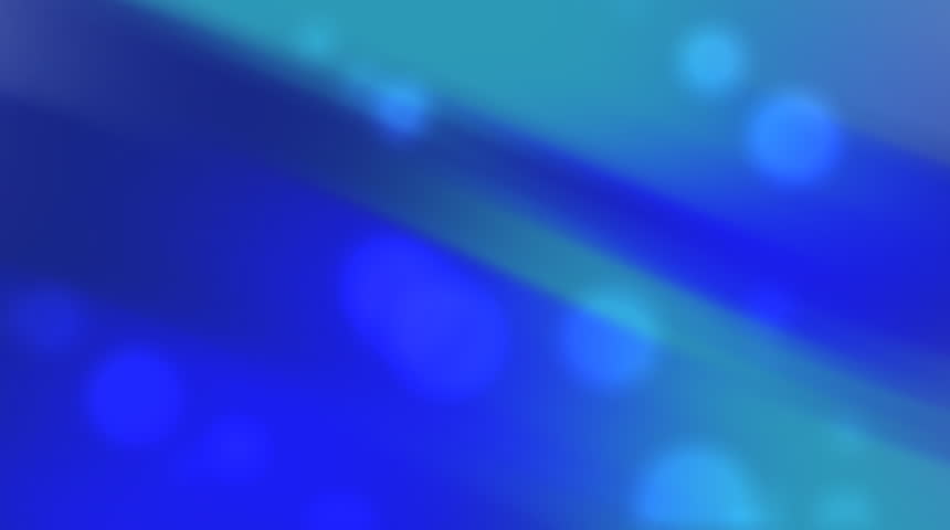 Blurry blue abstract background with motion graphics