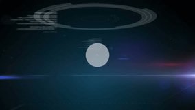 Animation of network of connections over dna strand and data processing on black background. global connections, computing and digital interface concept digitally generated video. - Powered by Shutterstock - Get 15% off with code: PIKWIZARD15