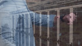 Animation of data processing over basketball player. Global sport connections and digital interface concept digitally generated video. - Powered by Shutterstock - Get 15% off with code: PIKWIZARD15