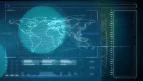 Animation of dna strand spinning and medical data processing. Global data processing and digital interface concept digitally generated video. - Powered by Shutterstock - Get 15% off with code: PIKWIZARD15