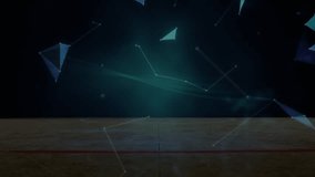 Animation of network of connections and globe over basketball player. global sport, connections and digital interface concept digitally generated video. - Powered by Shutterstock - Get 15% off with code: PIKWIZARD15
