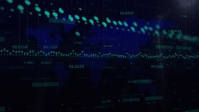 Animation of cyber attack warning over statistics and data processing. Global internet security data processing connections and digital interface concept digitally generated video. - Powered by Shutterstock - Get 15% off with code: PIKWIZARD15