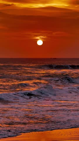 Beautyful Sunset from indonesia ocean