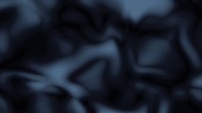 Abstract dark premium silk wave background loop featuring elegant blue 3d fabric cloth surface 4K UHD - Powered by Shutterstock - Get 15% off with code: PIKWIZARD15