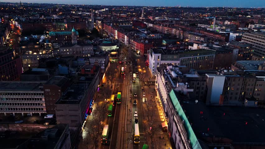 aerial landscape drone shot flying down O