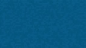 Animation of data processing over world map on blue background. global technology, computing and digital interface concept digitally generated video. - Powered by Shutterstock - Get 15% off with code: PIKWIZARD15