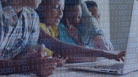 Animation of security padlock over data processing. Global business digital interface technology and networking concept digitally generated video. - Powered by Shutterstock - Get 15% off with code: PIKWIZARD15