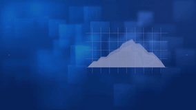 Animation of digital data processing over blue background. Global connections, computing and data processing concept digitally generated video. - Powered by Shutterstock - Get 15% off with code: PIKWIZARD15