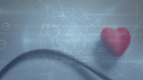 Photograph of network of connections over woman practicing yoga on the beach. Global business connections technology and data processing concept digitally generated video. - Powered by Shutterstock - Get 15% off with code: PIKWIZARD15