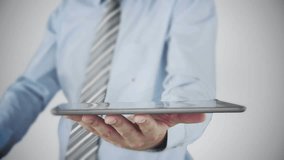 Animation of text quarantine over triangle with woman in face mask using smartphone in city. Hand pointing at the screen. - Powered by Shutterstock - Get 15% off with code: PIKWIZARD15