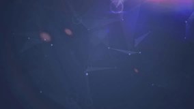 Animation of network of connections over data processing. Global business and digital interface concept digitally generated video. - Powered by Shutterstock - Get 15% off with code: PIKWIZARD15