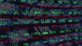 Animation of financial data on digital screen. finance, economy, technology and digital interface digitally generated video. - Powered by Shutterstock - Get 15% off with code: PIKWIZARD15