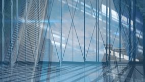 Animation of dna strand spinning over cityscape. global engineering, connections and digital interface concept digitally generated video. - Powered by Shutterstock - Get 15% off with code: PIKWIZARD15