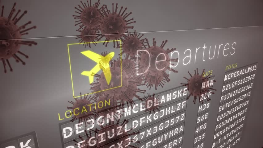 Composition of grey and red angular virus cells over binary coding processing. Cloud computing data uploading computers and technology concept digitally generated video.