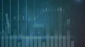 Animation of multiple changing numbers over world map and statistical data processing. Business data and analytics technology concept - Powered by Shutterstock - Get 15% off with code: PIKWIZARD15