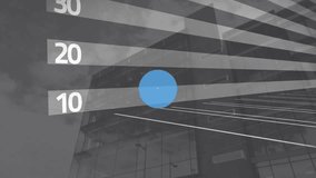 Animation of network of connections with icons over port. Global shipping digital interface technology and networking concept digitally generated video. - Powered by Shutterstock - Get 15% off with code: PIKWIZARD15