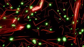 Neural Network Signals Abstract Brain Connections Abstract neural network signals forming brain-like connections. Ideal for AI, technology, data science, and futuristic abstract backgrounds. - Powered by Shutterstock - Get 15% off with code: PIKWIZARD15