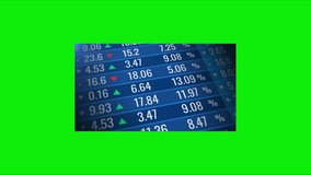 A modern and professional animation of stock market charts showing price movements, candlestick patterns, and financial data growth. Animation, green screen background. - Powered by Shutterstock - Get 15% off with code: PIKWIZARD15