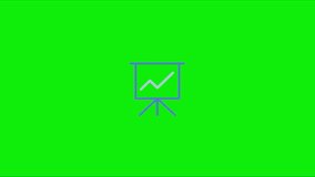 A modern and professional animation of stock market charts showing price movements, candlestick patterns, and financial data growth. Animation, green screen background. - Powered by Shutterstock - Get 15% off with code: PIKWIZARD15