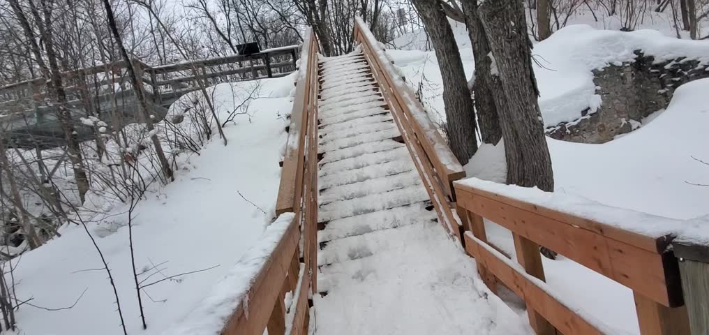 Kabir kuba falls in Wendake quebec
