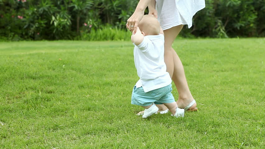 First steps of the child