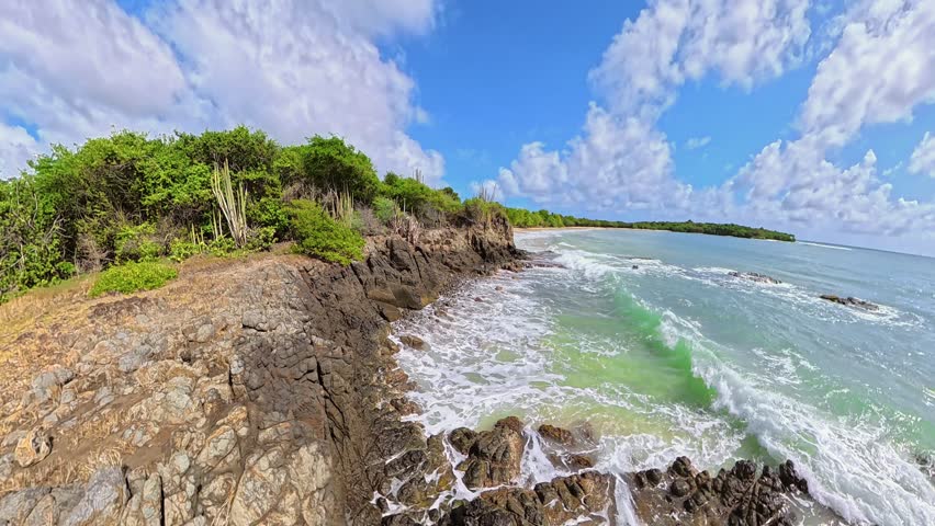 Petite Anse des Salines near Plage des Salines on Martinique's south coast, Sainte-Anne in France