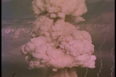 1960s - Mushroom clouds of various atomic ground bursts