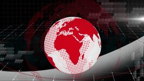 Animation of globe spinning with network of connections over warehouse. Global business connections and data processing concept digitally generated video. - Powered by Shutterstock - Get 15% off with code: PIKWIZARD15