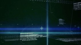 Animation of data processing over dices. Gambling, casino and digital interface concept digitally generated video. - Powered by Shutterstock - Get 15% off with code: PIKWIZARD15